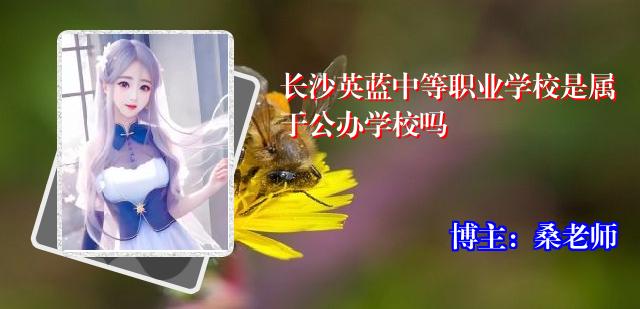 长沙英蓝中等职业学校是属于公办学校吗