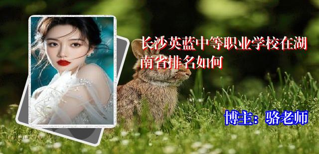 长沙英蓝中等职业学校在湖南省排名如何