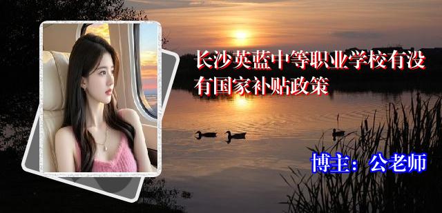 长沙英蓝中等职业学校有没有国家补贴政策