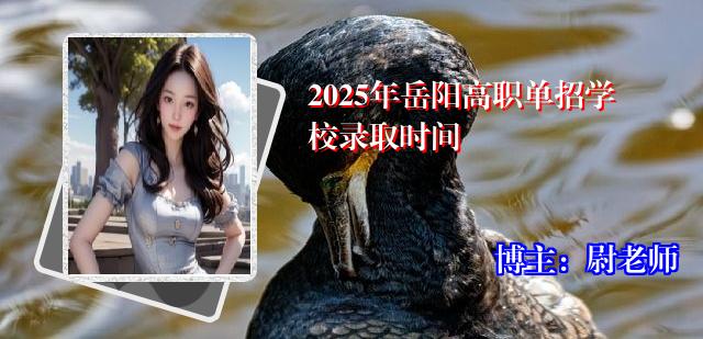 2025年岳阳高职单招学校录取时间