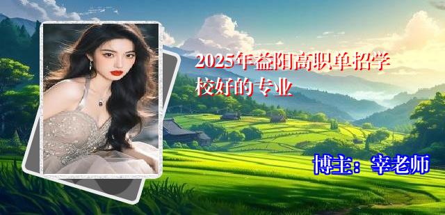 2025年益阳高职单招学校好的专业