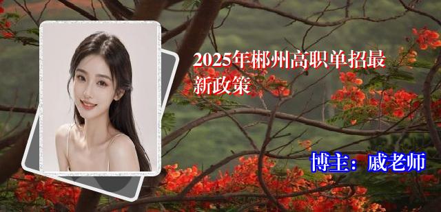 2025年郴州高职单招最新政策