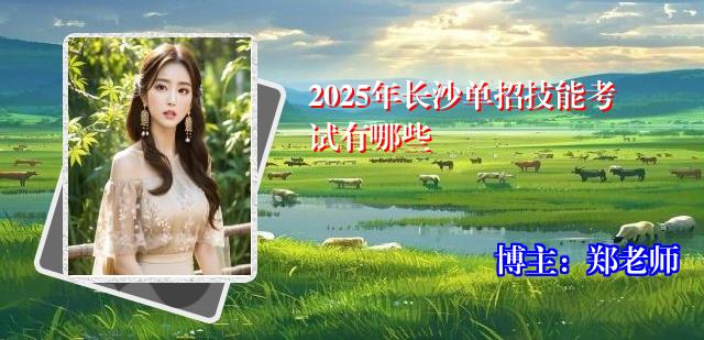 2025年长沙单招技能考试有哪些