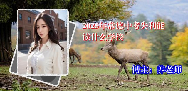 2025年常德中考失利能读什么学校