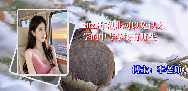 2025年湖北可以免试入学的中专学校有哪些