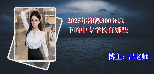 2025年湘潭300分以下的中专学校有哪些