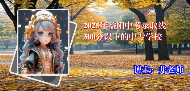 2025年益阳中考录取线300分以下的中专学校