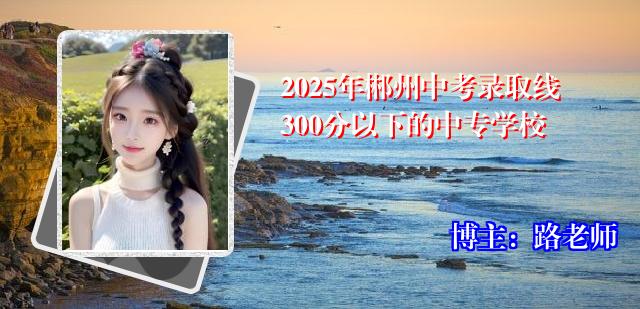 2025年郴州中考录取线300分以下的中专学校