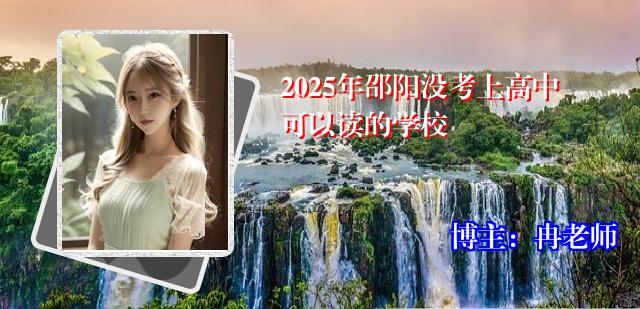2025年邵阳没考上高中可以读的学校