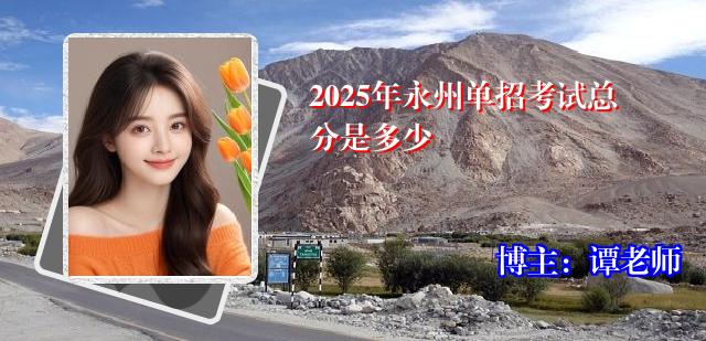 2025年永州单招考试总分是多少