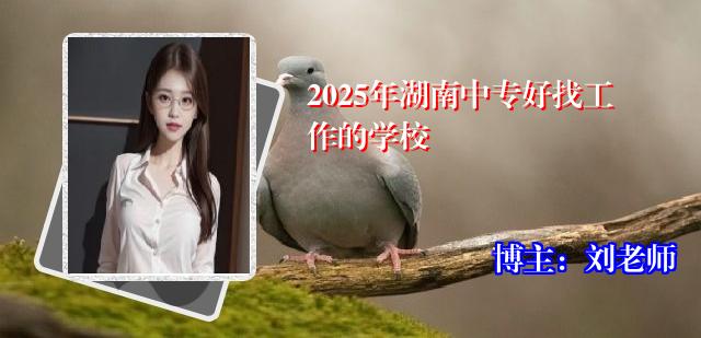 2025年湖南中专好找工作的学校