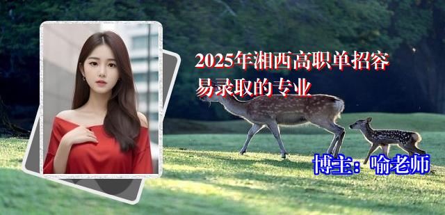 2025年湘西高职单招容易录取的专业
