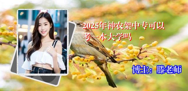 2025年神农架中专可以考一本大学吗