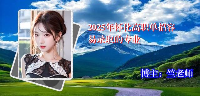 2025年怀化高职单招容易录取的专业