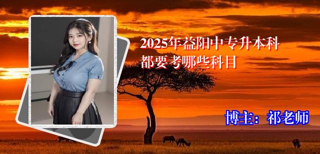 2025年益阳中专升本科都要考哪些科目
