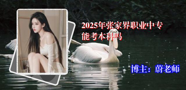 2025年张家界职业中专能考本科吗