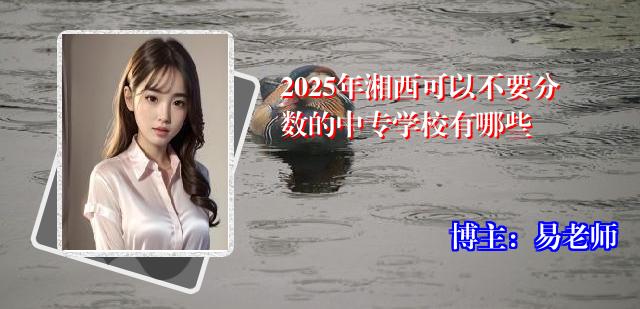 2025年湘西可以不要分数的中专学校有哪些