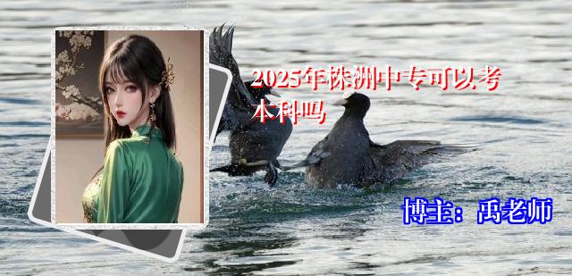 2025年株洲中专可以考本科吗