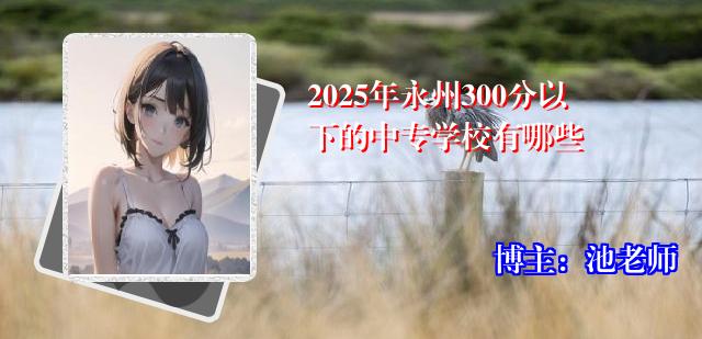 2025年永州300分以下的中专学校有哪些