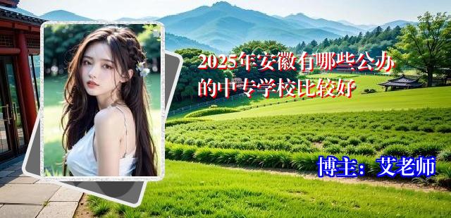 2025年安徽有哪些公办的中专学校比较好