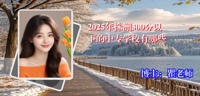 2025年株洲300分以下的中专学校有哪些
