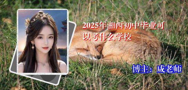 2025年湘西初中毕业可以考什么学校
