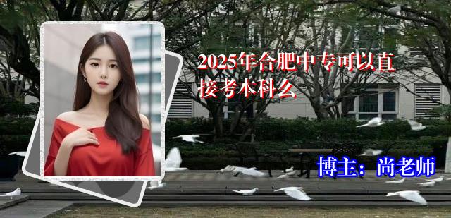 2025年合肥中专可以直接考本科么