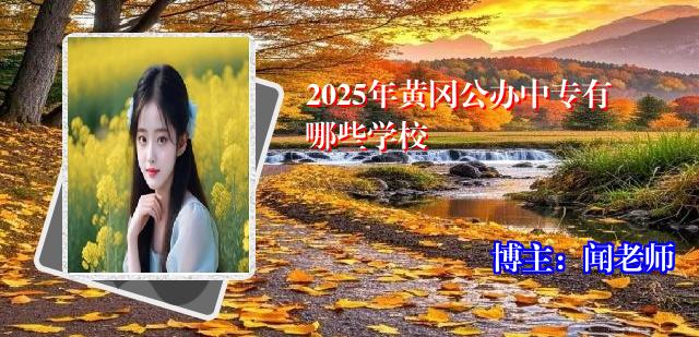 2025年黄冈公办中专有哪些学校