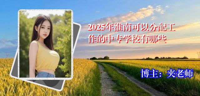 2025年淮南可以分配工作的中专学校有哪些