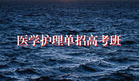 医学护理单招高考班