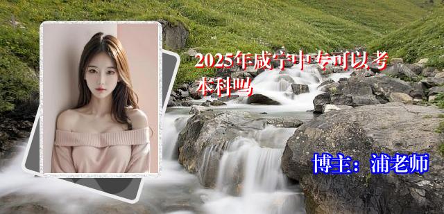 2025年咸宁中专可以考本科吗