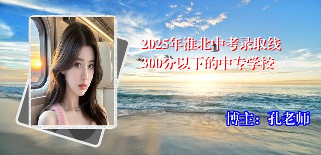 2025年淮北中考录取线300分以下的中专学校