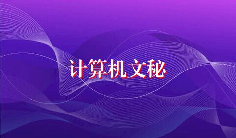 计算机文秘