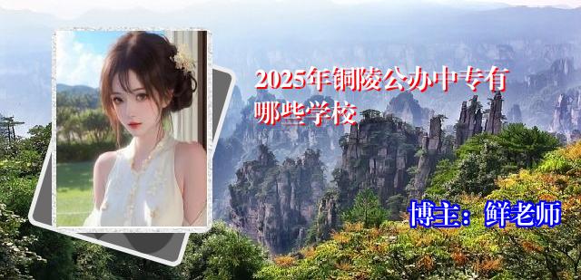 2025年铜陵公办中专有哪些学校