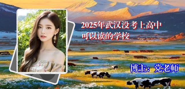 2025年武汉没考上高中可以读的学校