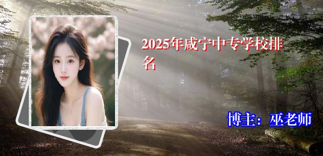 2025年咸宁中专学校排名