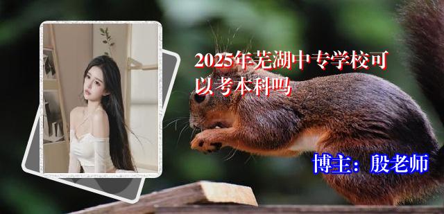 2025年芜湖中专学校可以考本科吗