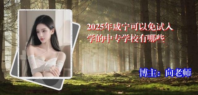2025年咸宁可以免试入学的中专学校有哪些