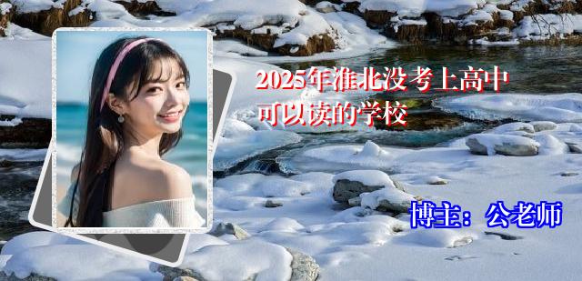 2025年淮北没考上高中可以读的学校