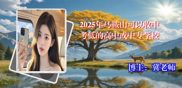 2025年马鞍山可以收中考低的高中或中专学校
