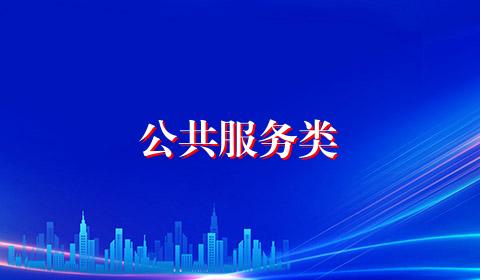 公共服务类