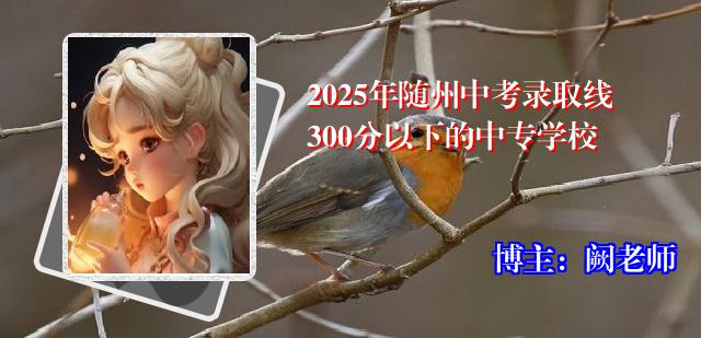 2025年随州中考录取线300分以下的中专学校