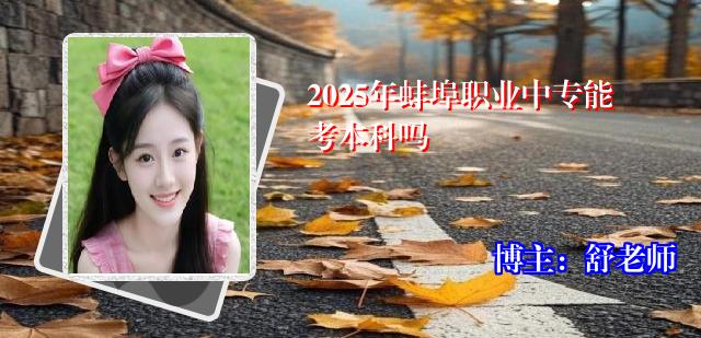 2025年蚌埠职业中专能考本科吗