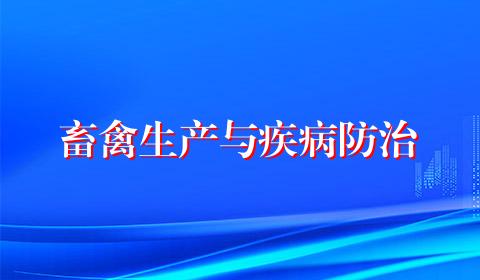 畜禽生产与疾病防治