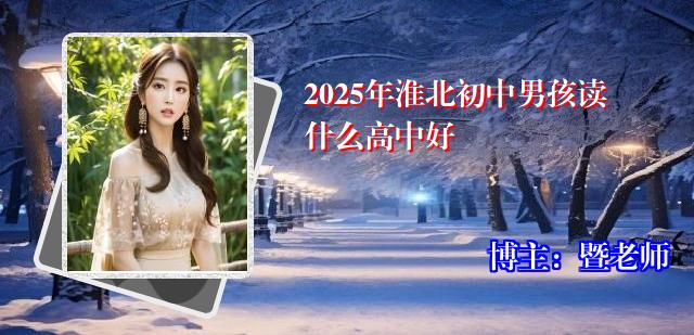 2025年淮北初中男孩读什么高中好