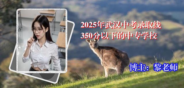2025年武汉中考录取线350分以下的中专学校