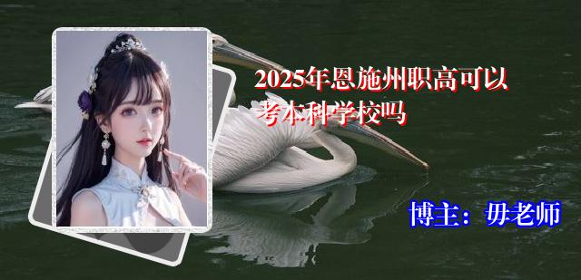 2025年恩施州职高可以考本科学校吗