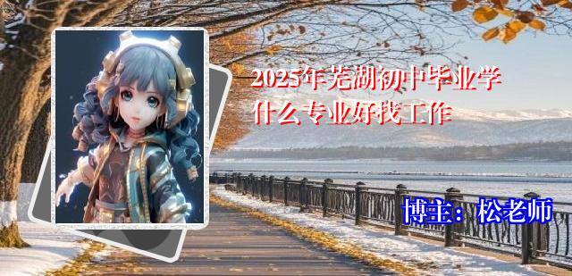 2025年芜湖初中毕业学什么专业好找工作