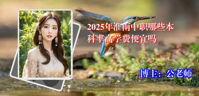 2025年淮南中职哪些本科率高学费便宜吗