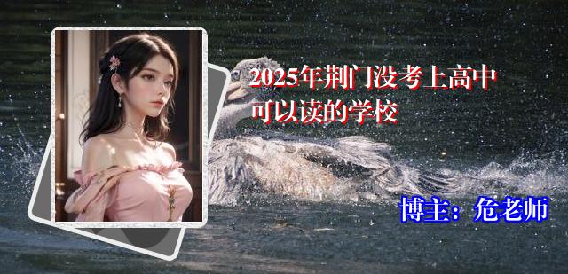 2025年荆门没考上高中可以读的学校